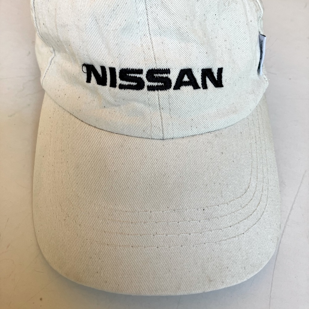 NISSAN Baseball hat from 2014-2015. Tan